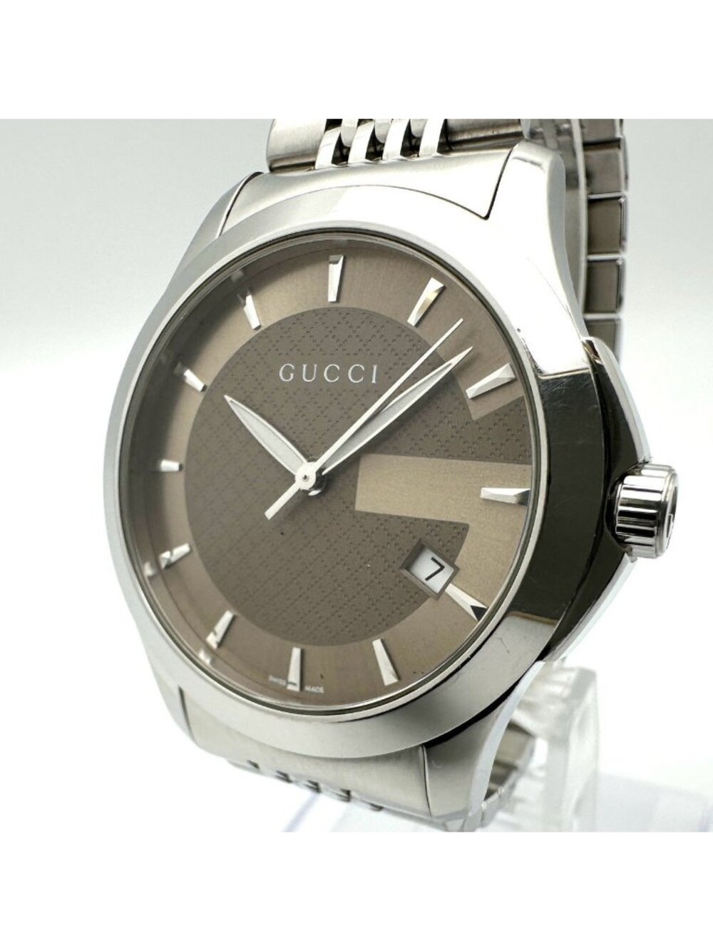 Gucci 126.4 G-Timeless Watch Brown